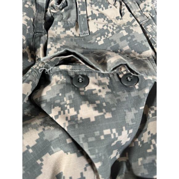 Army Combat Uniform Pants Mens Medium Camo Gorpcore Military Tactical Utility - Picture 7 of 12